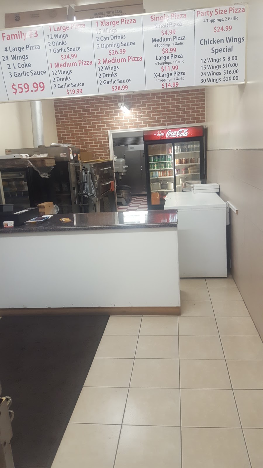 Al Noor Halal Pizza & Chicken | 2540 Eglinton Ave W, York, ON M6M 1T1, Canada | Phone: (416) 651-1166