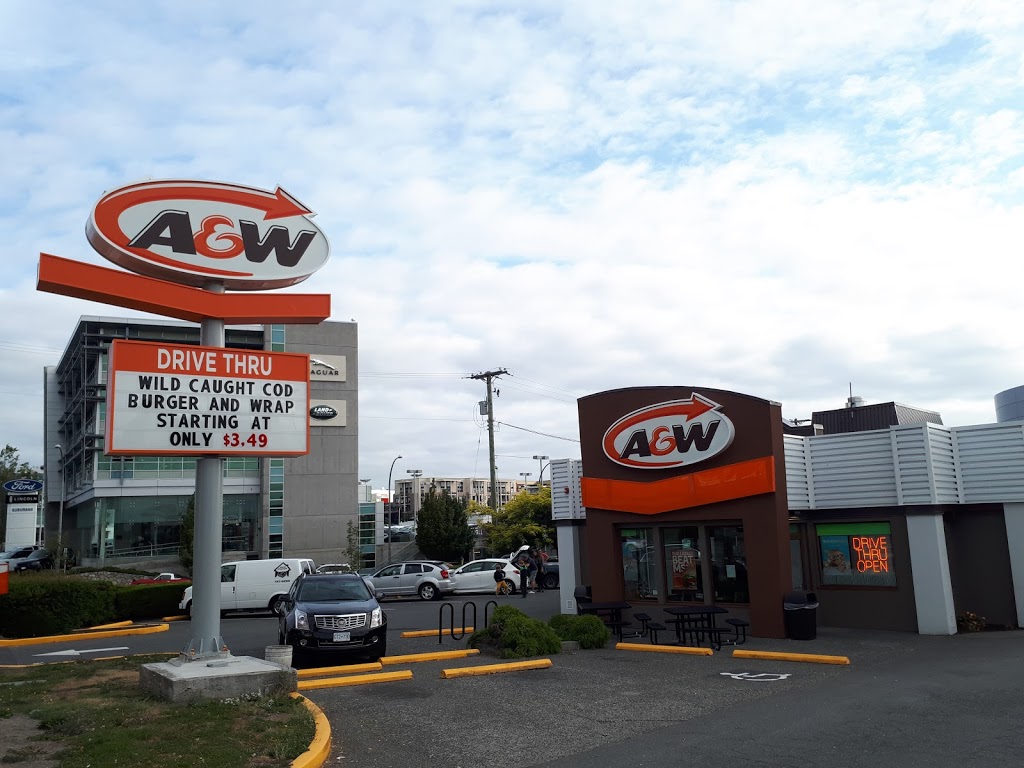 A&W Canada | 3335 Douglas St, Victoria, BC V8Z 3L2, Canada | Phone: (250) 475-2713