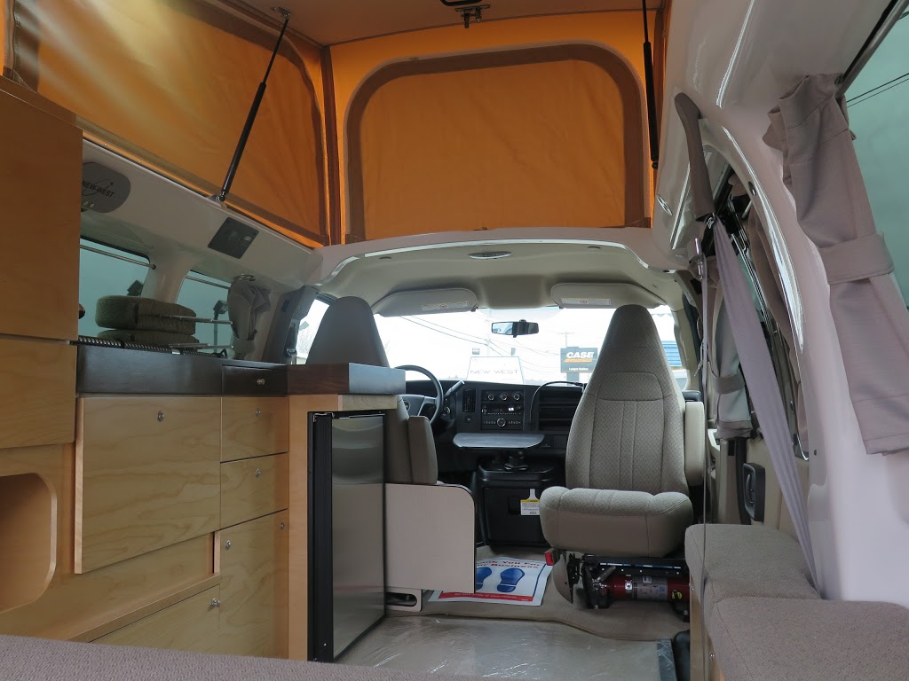 new west camper vans quebec