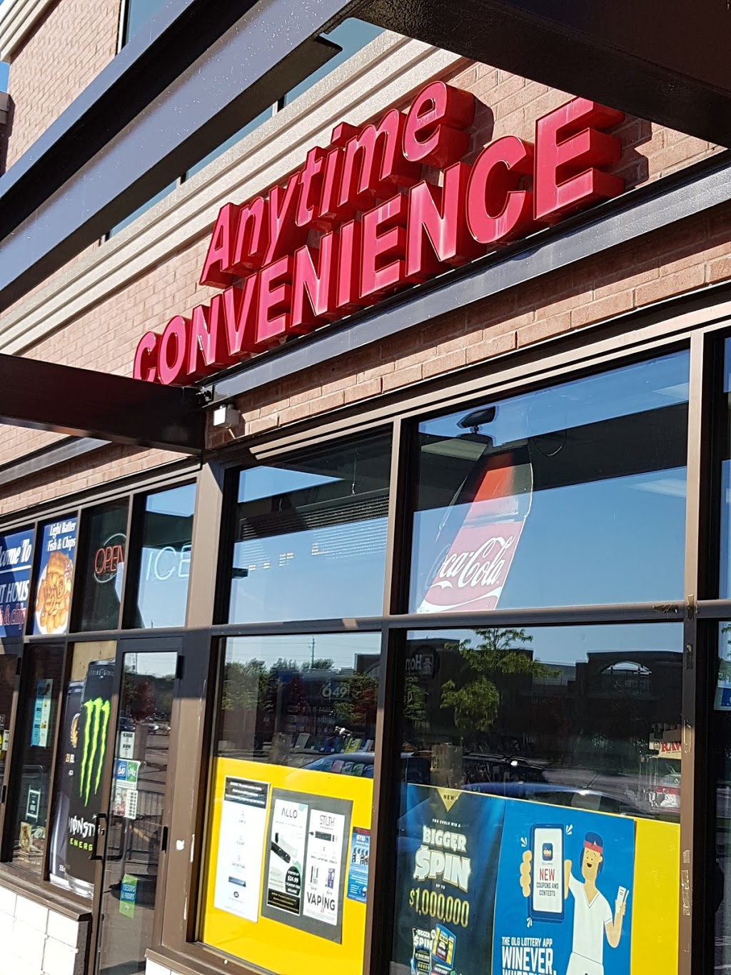 Anytime Convenience | 511 Appleby Line Unit 101, Burlington, ON L7L 2Y1, Canada | Phone: (905) 637-3599