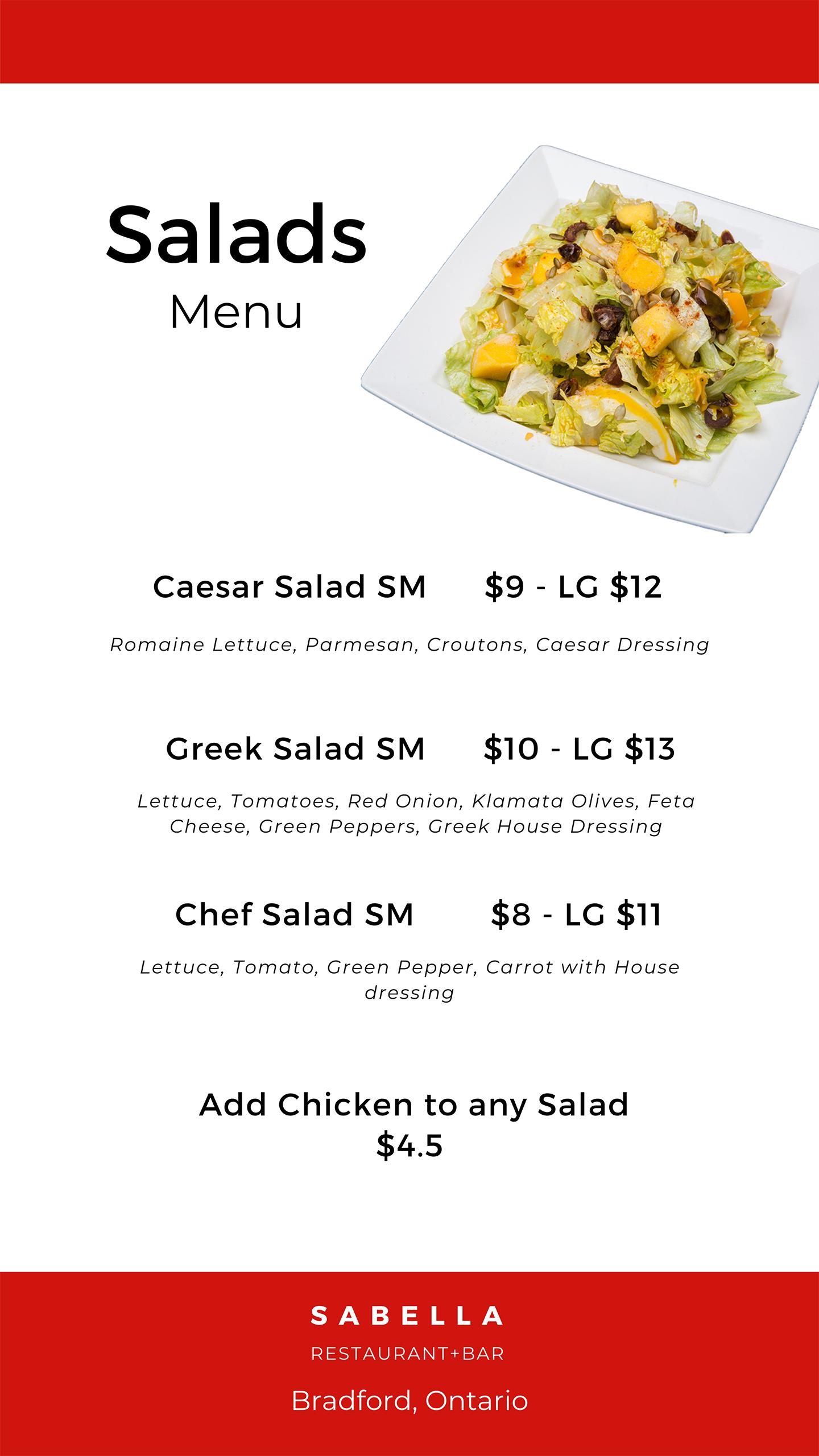 Sabella Restaurant | 23 Barrie St, Bradford, ON L3Z 1R6, Canada | Phone: (905) 551-8800