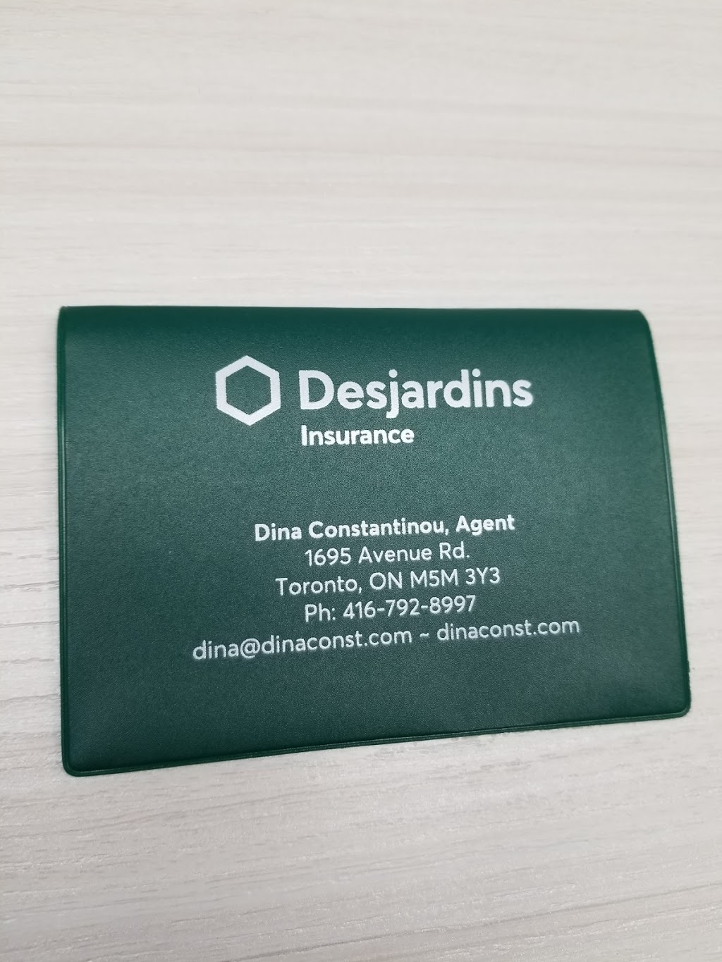 Dina Constantinou Desjardins Insurance Agent | 1695 Avenue Rd, North York, ON M5M 3Y3, Canada | Phone: (416) 792-8997