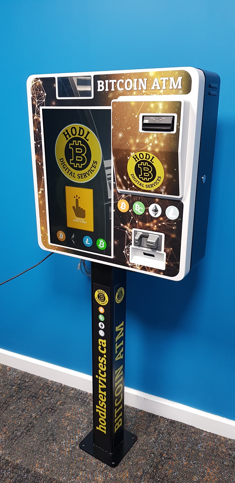 HODL Bitcoin ATM | 68 Bramalea Rd, Brampton, ON L6T 0H2, Canada | Phone: (647) 229-3341