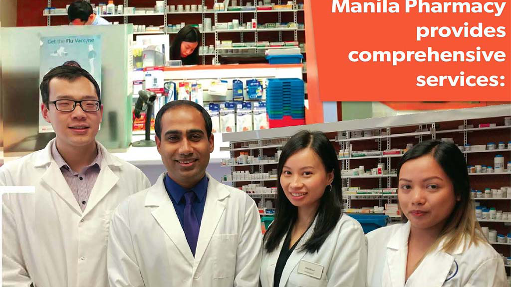 Manila Pharmacy | 1054 McPhillips St, Winnipeg, MB R2X 2K9, Canada | Phone: (204) 505-8224