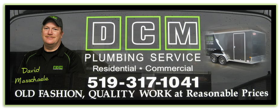 DCM Plumbing Service | home goods store | 26 Fanjoy Dr, St Thomas, ON N5R 6B2, Canada | 5193171041 OR +1 519-317-1041