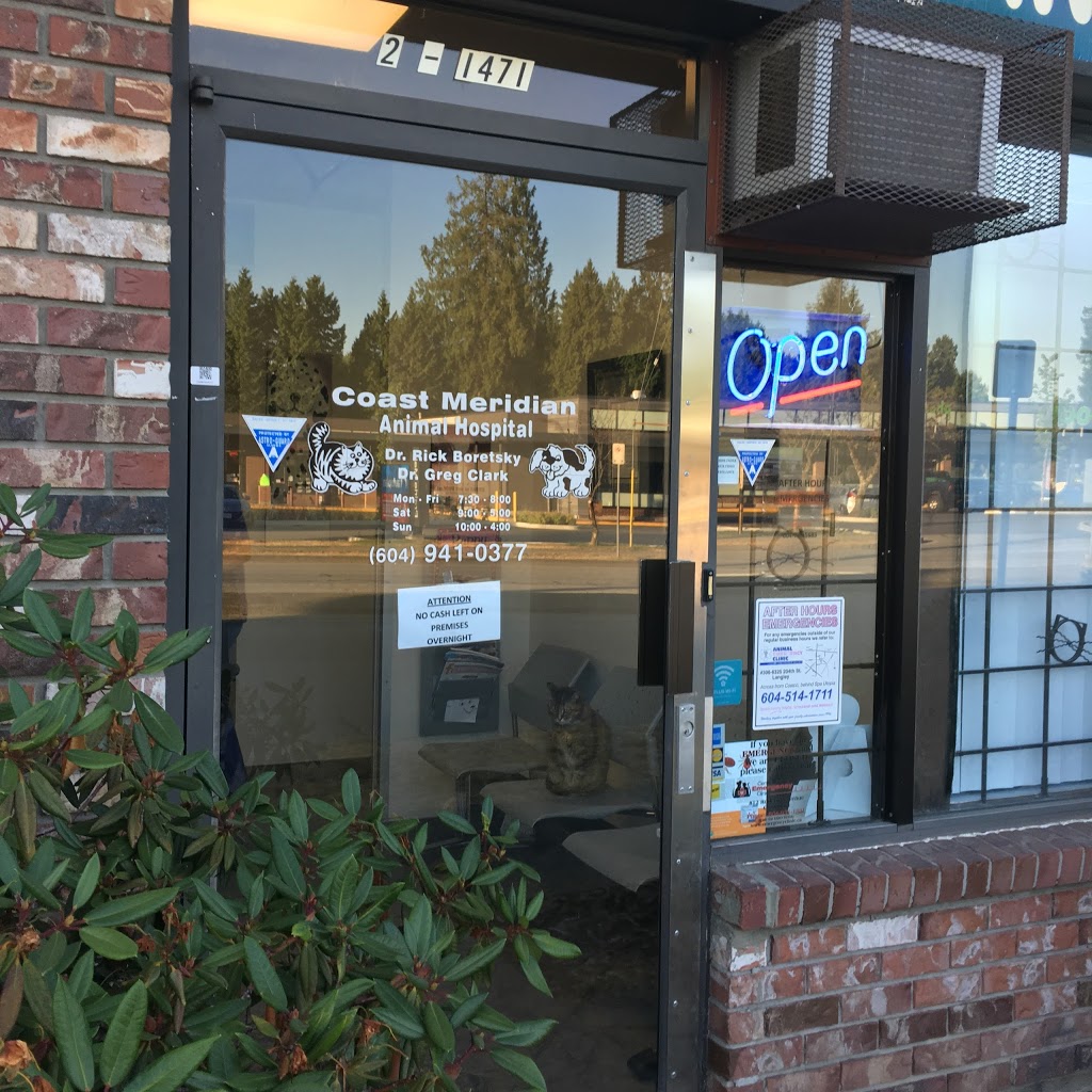 Coast Meridian Animal Hospital Ltd | 1471 Prairie Ave, Port Coquitlam, BC V3B 1T3, Canada | Phone: (604) 941-0377