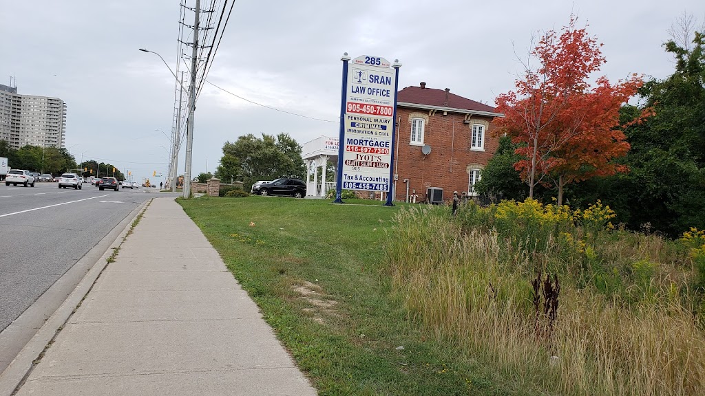 Sran Law Office | 285 Steeles Ave W, Brampton, ON L6Y 0B5, Canada | Phone: (905) 450-7800