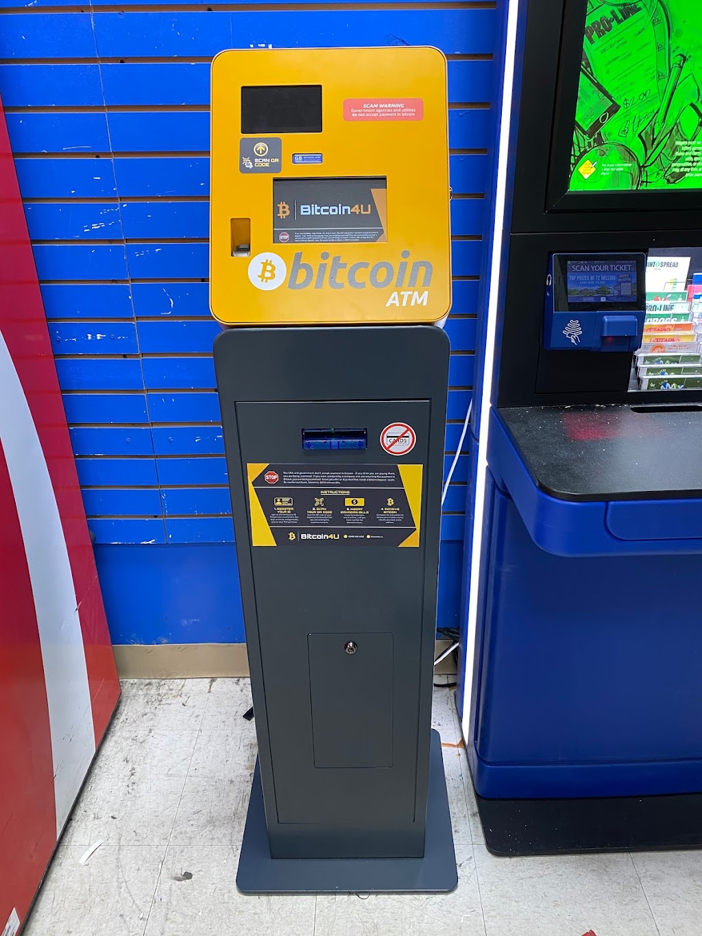Bitcoin4U Bitcoin ATM | Dollar Store Plus, 555 Rossland Rd E, Oshawa, ON L1K 1K8, Canada | Phone: (289) 240-0616