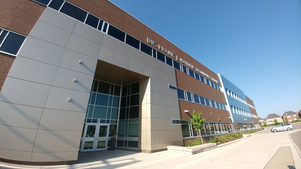 Dr. Frank J. Hayden Secondary School | 3040 Tim Dobbie Dr, Burlington, ON L7M OM3, Canada | Phone: (905) 332-5235