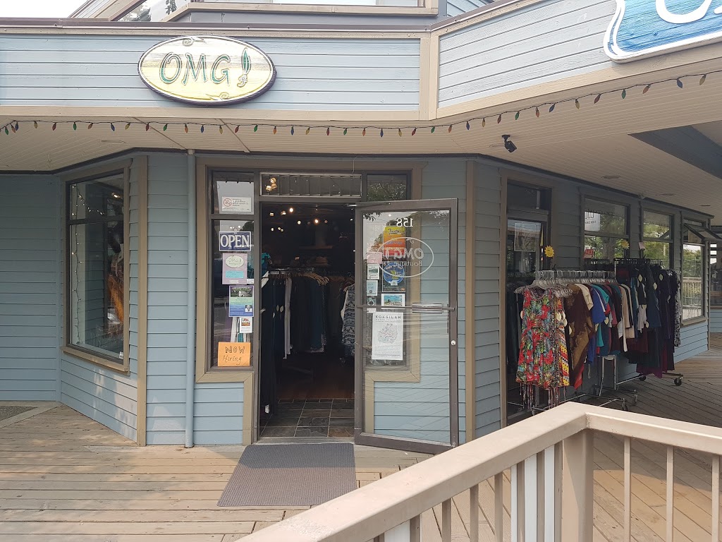 OMG Boutique | 158 Fulford-Ganges Rd, Salt Spring Island, BC V8K 2T8, Canada | Phone: (250) 931-1664