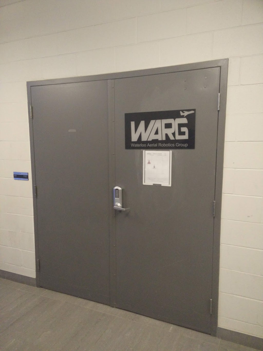 University of Waterloo Aerial Robotics Group | Engineering 5, 200 University Ave W, Waterloo, ON N2L 3G1, Canada | Phone: (647) 771-9615