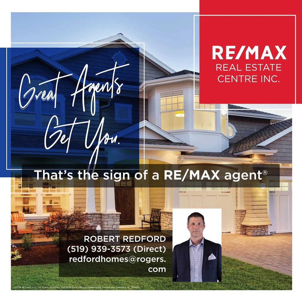 Robert Redford - RE/MAX Real Estate Centre Inc. | 115 First St, Orangeville, ON L9W 3J8, Canada | Phone: (519) 939-3573