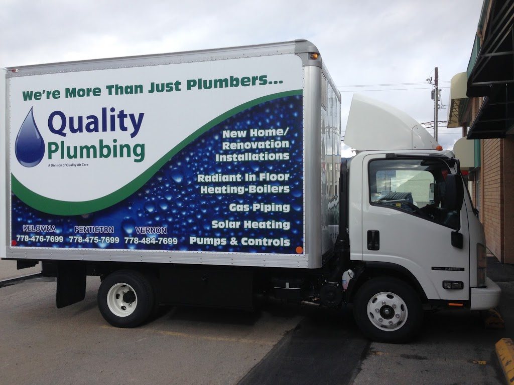 Quality Plumbing & Heating | 6-883 McCurdy Pl, Kelowna, BC V1X 8C8, Canada | Phone: (250) 862-9063