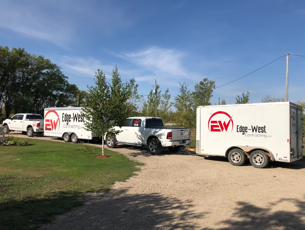 Edge West Contracting | 15 Keating Rd, Steinbach, MB R5G 1W7, Canada | Phone: (204) 801-9609