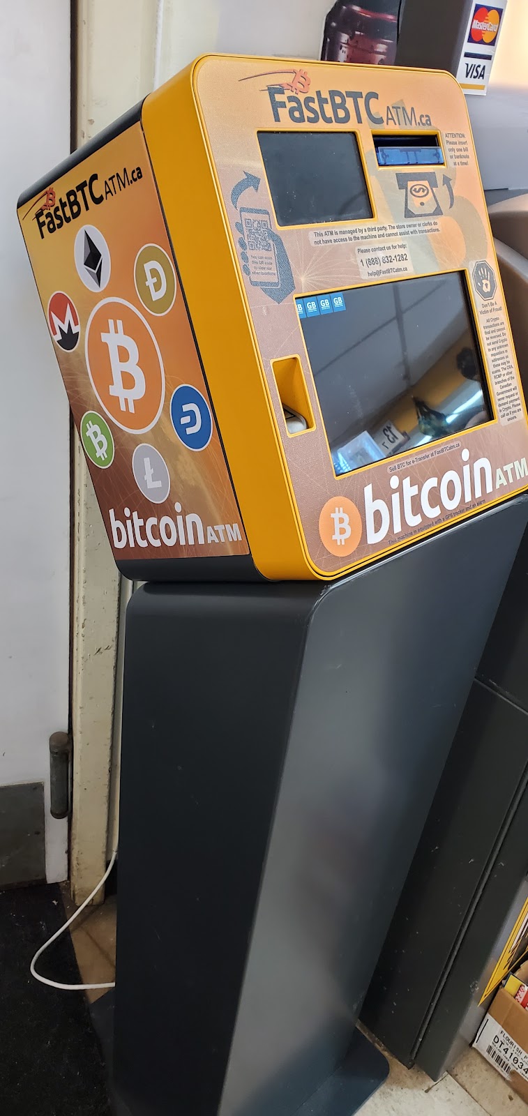 FastBTC Bitcoin ATM - Port Hope Convenience | 259 Ontario St, Port Hope, ON L1A 2V9, Canada | Phone: (888) 832-1282