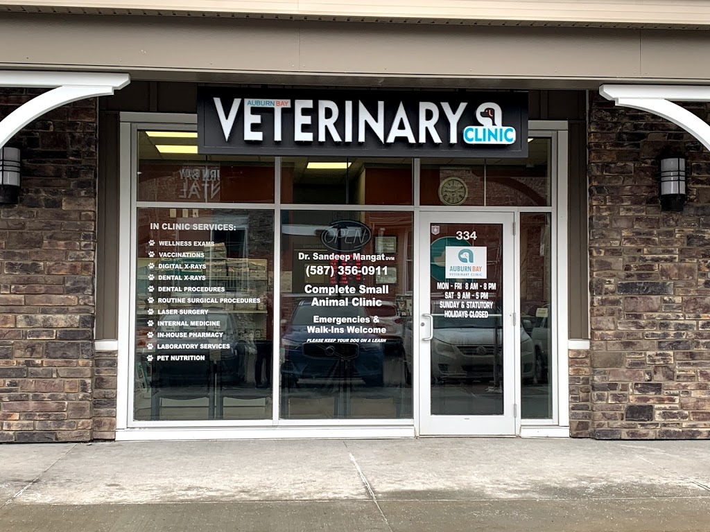 Auburn Bay Veterinary Clinic | 334-100 Auburn Meadows Drive Southeast, Calgary, AB T3M 2G5, Canada | Phone: (587) 356-0911