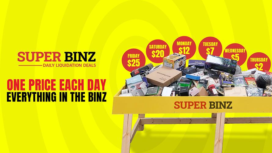 Super Binz Liquidation | 9630 Horton Rd SW, Calgary, AB T2V 2X5, Canada | Phone: (825) 558-2469