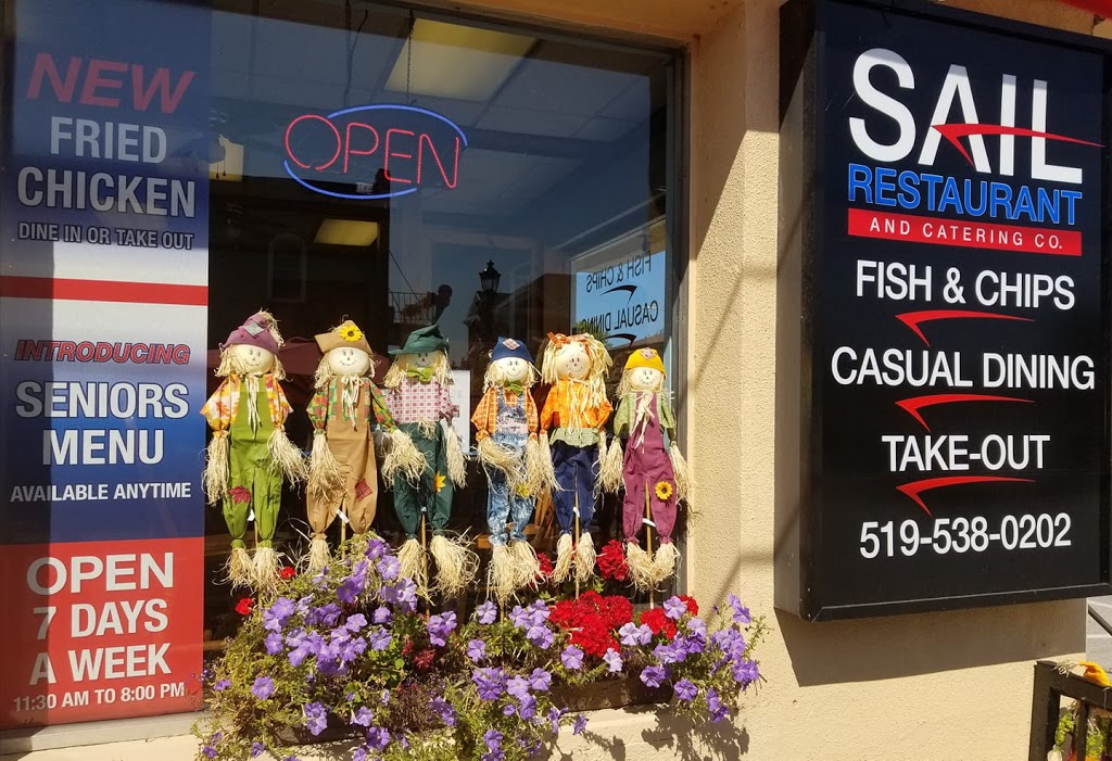 Sail Restaurant & Catering Company | 337 S Sykes St, Meaford, ON N4L 1C5, Canada | Phone: (519) 538-0202