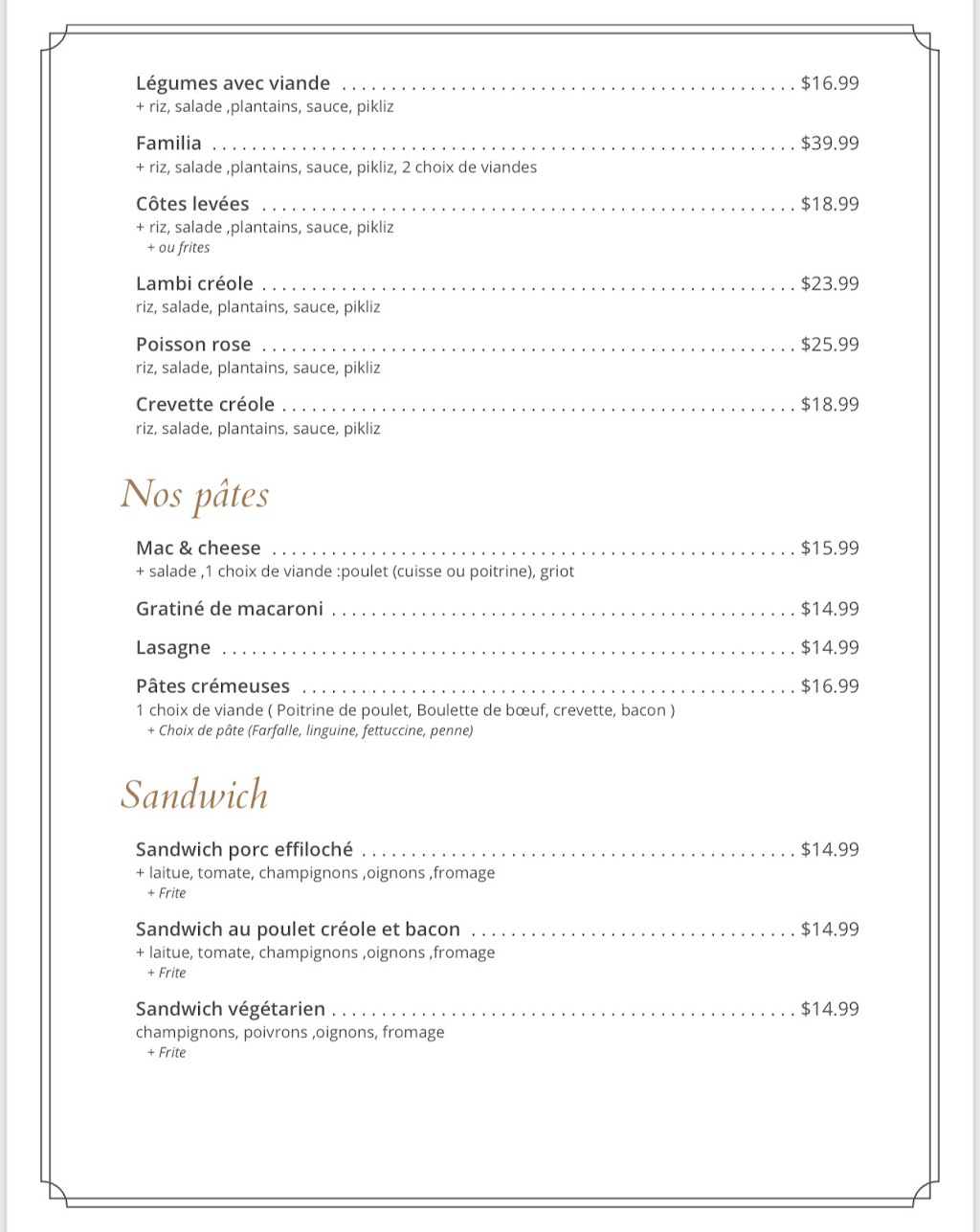 Aux Mille et Une Saveurs Tropicales | 891 Rue Principale local 101, Saint-Amable, QC J0L 1N0, Canada | Phone: (450) 649-0554