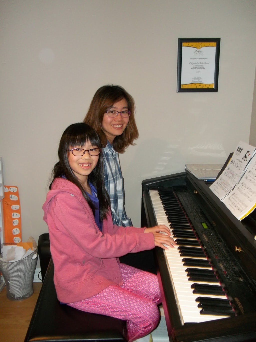 Elizabeths Music for Young Children and Piano Studio | 12 Mill Park Pl, Kitchener, ON N2P 1X4, Canada | Phone: (226) 606-3855