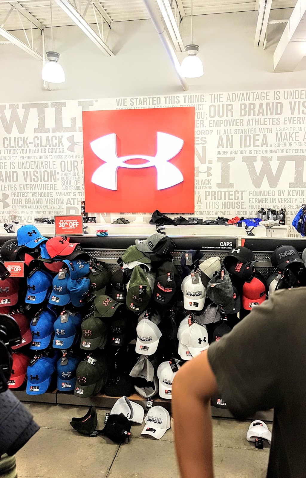 Under Armour Factory House | 13850 Steeles Ave, W, ON L7G 0J1, Canada | Phone: (289) 851-2661