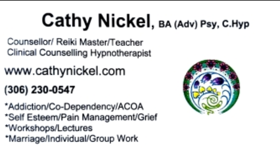 Cathy Nickel | 601 Spadina Crescent E, Saskatoon, SK S7K 3G8, Canada | Phone: (306) 230-0547