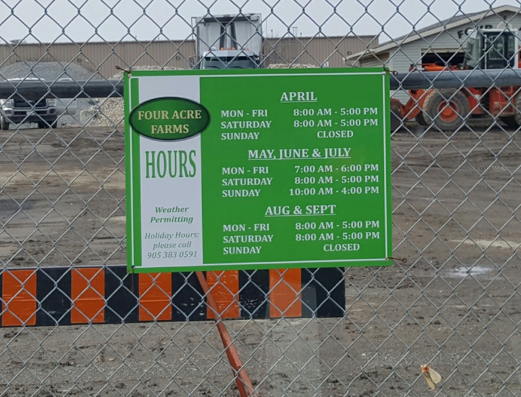 Four Acre Farm Inc | 6 Dartnall Rd, Hamilton, ON L8W 3N1, Canada | Phone: (905) 383-0591