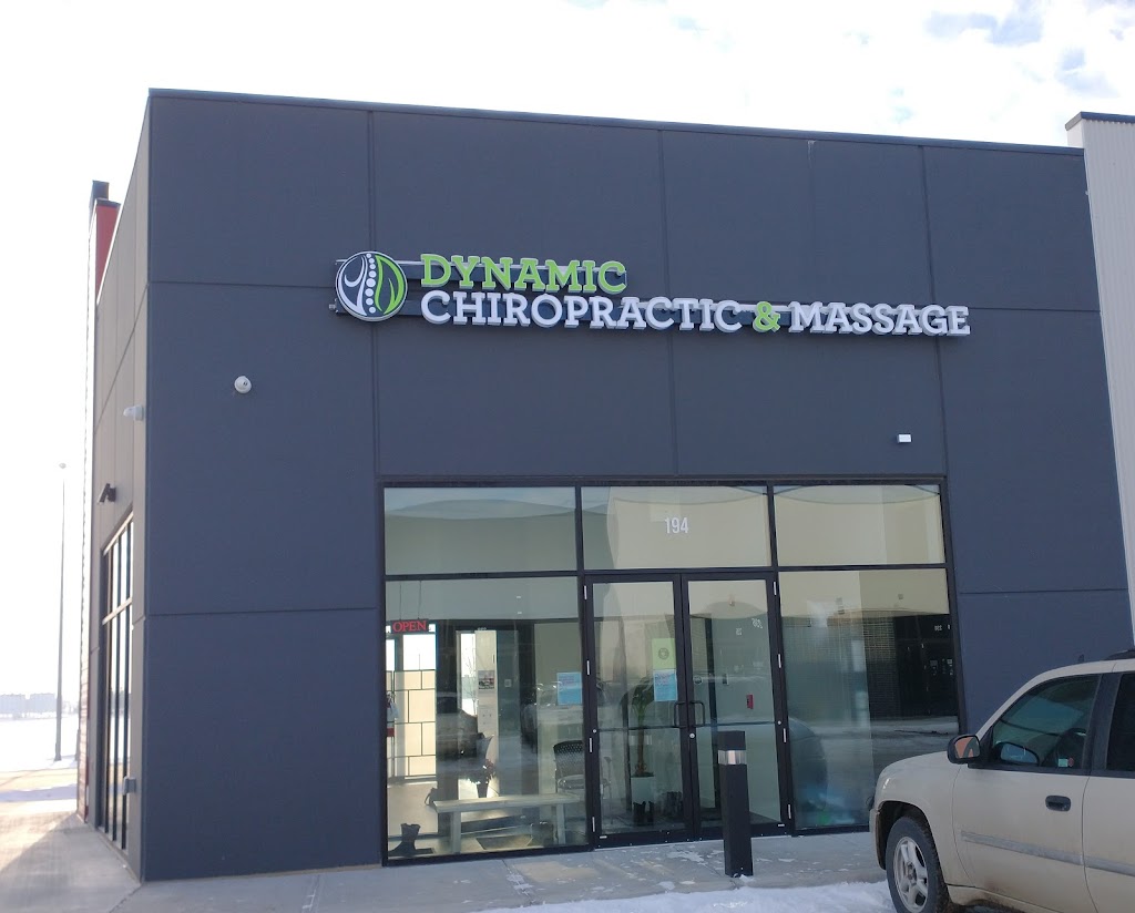 Dynamic Chiropractic & Massage | 194 Mistatim Rd NW, Edmonton, AB T6V 0M8, Canada | Phone: (587) 635-3545