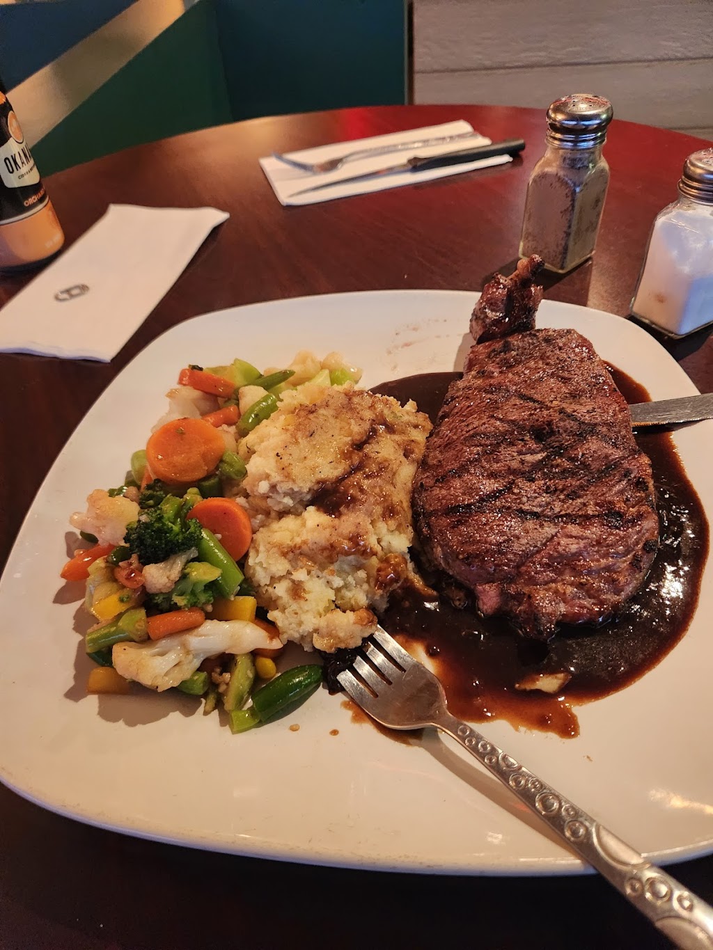 Steakhouse | 220 Opal Dr, Logan Lake, BC V0K 1W0, Canada | Phone: (250) 523-0066