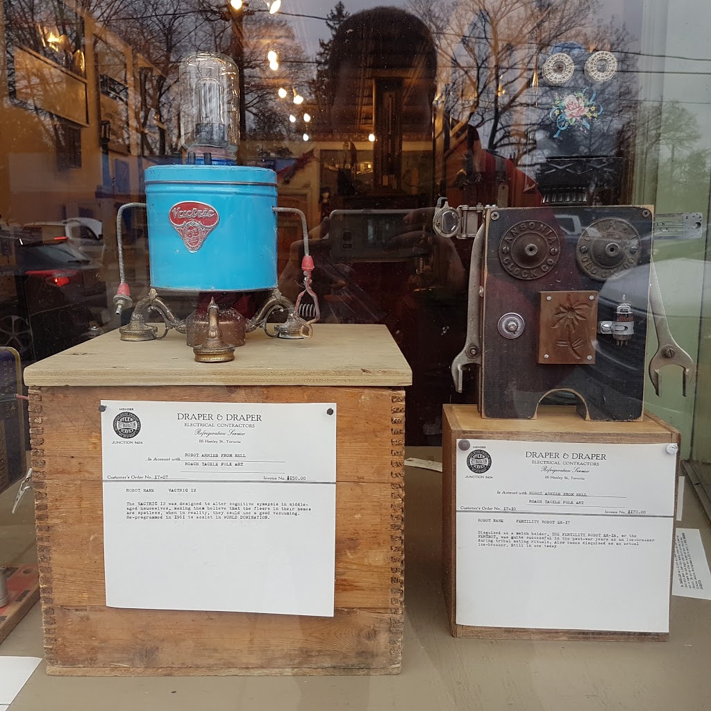 Roach Tackle Folk Art | 355 Jane St, Toronto, ON M6S 3Z3, Canada | Phone: (416) 294-5749