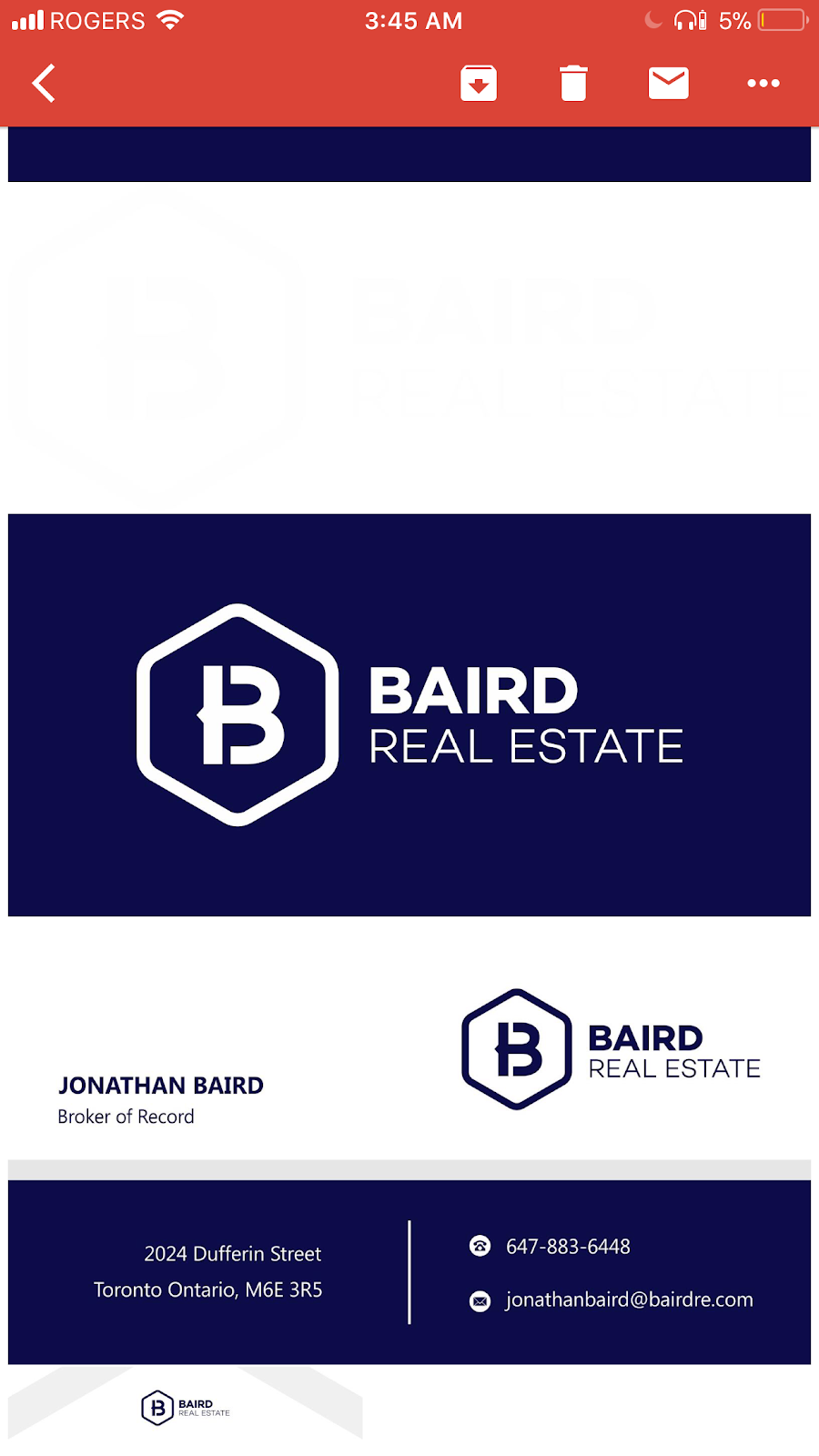 Baird Real Estate Inc | 2024 Dufferin St, York, ON M6E 3R5, Canada | Phone: (647) 883-6448
