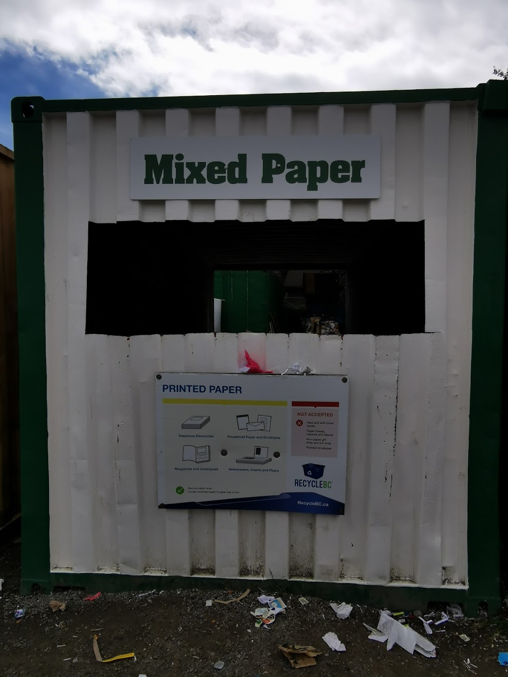 Gibsons Recycling Depot | 1018 Venture Way, Gibsons, BC V0N 1V7, Canada | Phone: (604) 740-1425