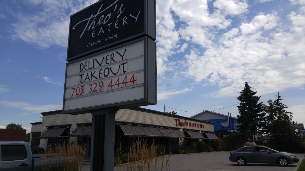 Theo’s Eatery | 214 Memorial Ave, Orillia, ON L3V 5X6, Canada | Phone: (705) 329-4444