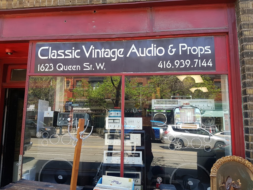 Classic Vintage Audio & Props | 1623 Queen St W, Toronto, ON M6R 1B3, Canada | Phone: (416) 939-7144