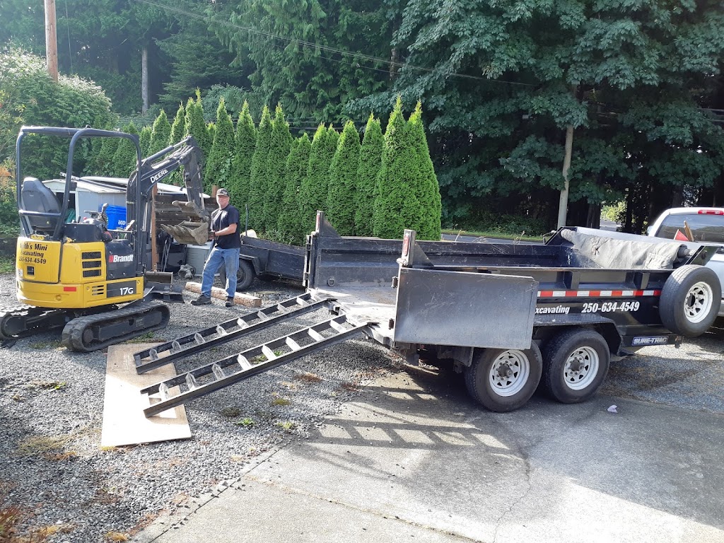 Keiths Mini Excavating | 1496 Woodcock Rd, Sooke, BC V9Z 0Z9, Canada | Phone: (250) 634-4549
