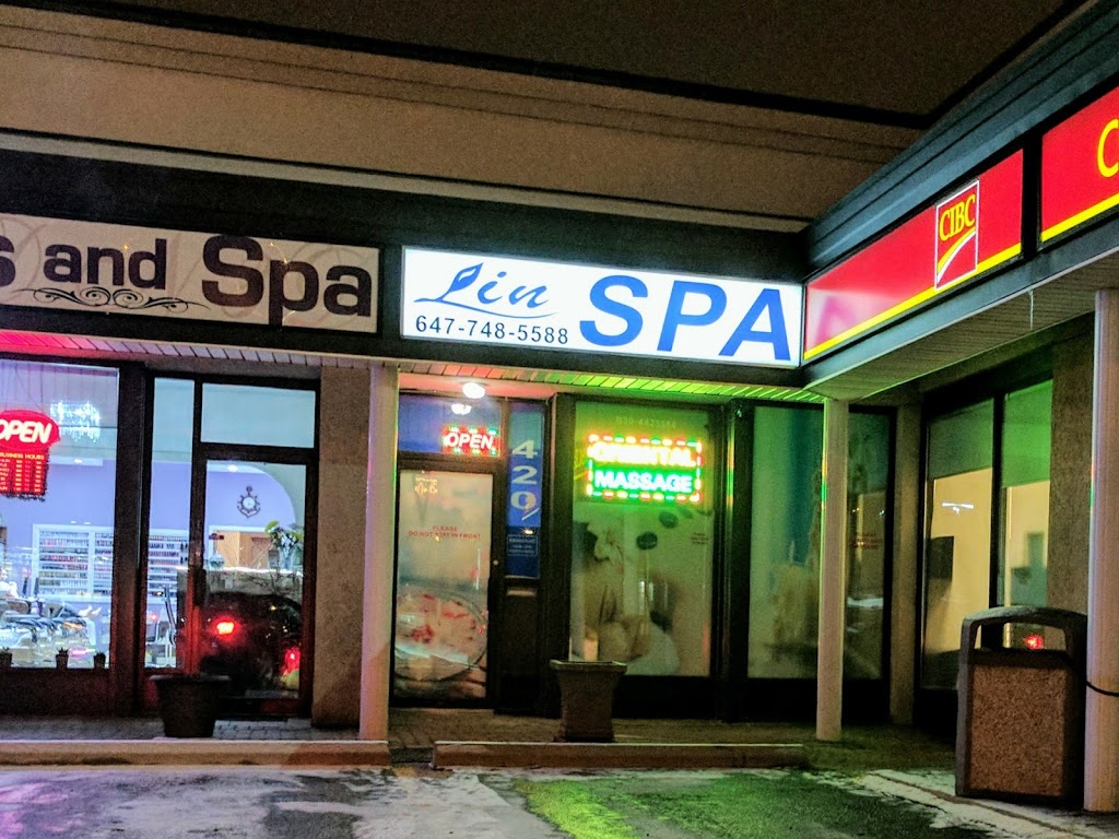 Lin Spa | spa | 420 Wilson Ave, North York, ON M3H 1S9, Canada | 6477485588 OR +1 647-748-5588