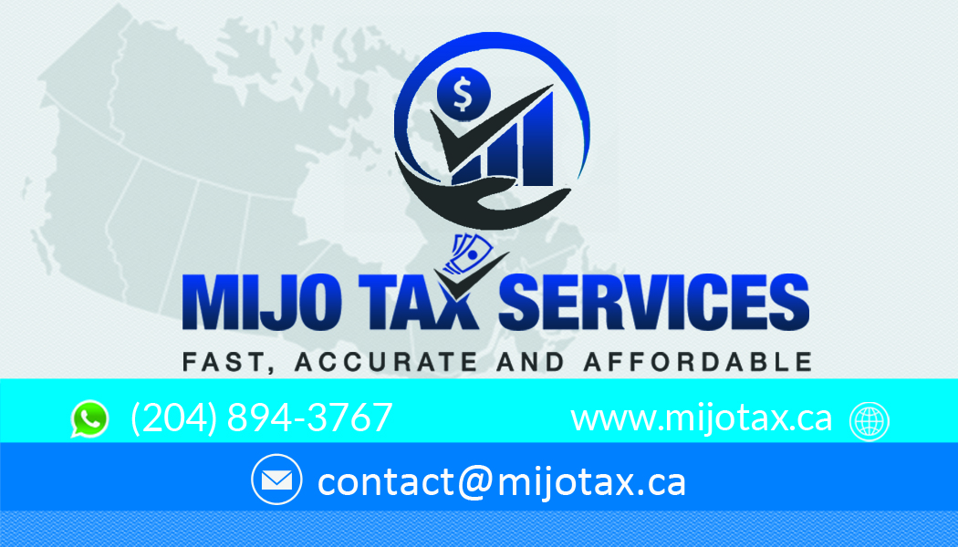 Mijo Tax Services | 2125 14a Ave NW, Edmonton, AB T6T 2R4, Canada | Phone: (204) 894-3767