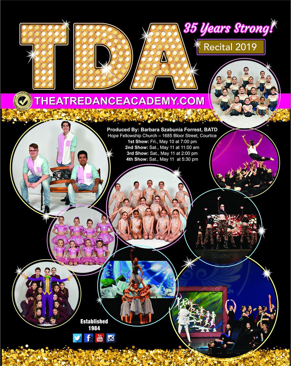 Theatre Dance Academy | school | 435 Bond St E, Oshawa, ON L1G 1B9, Canada | 9054350762 OR +1 905-435-0762