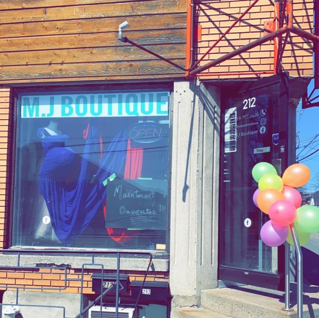 M.J Boutique | 212 Boul. des Bois-Francs N, Victoriaville, QC G6P 1G3, Canada | Phone: (819) 990-0745