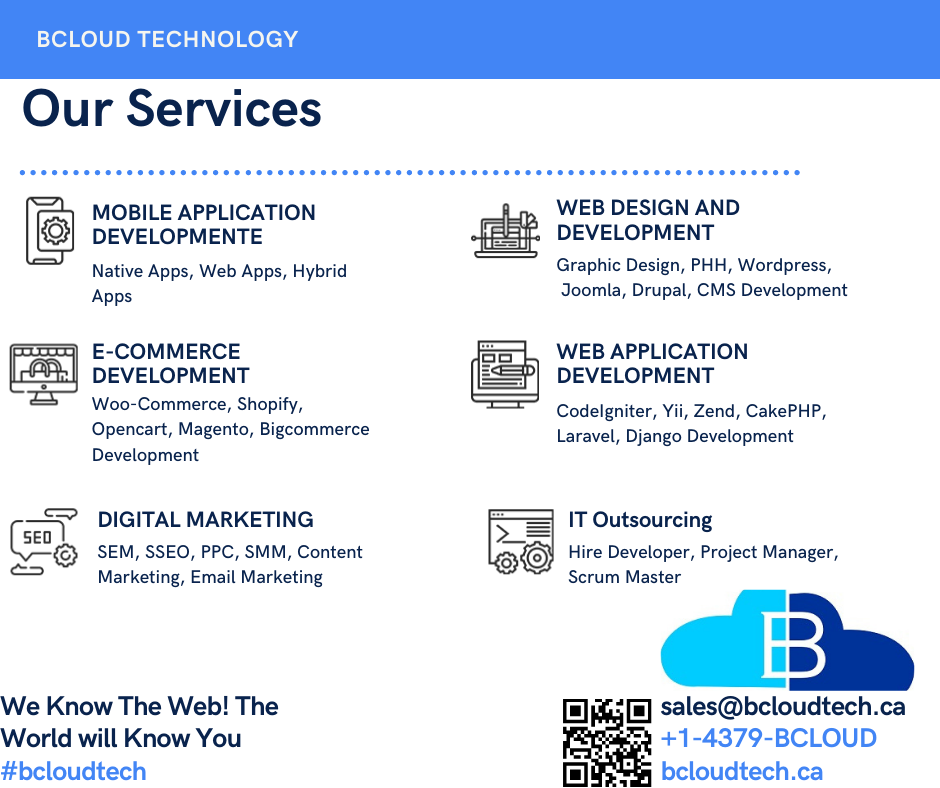 BCLOUD Technology | 12 Sprucewood Rd, Brampton, ON L6Z 0B4, Canada | Phone: (437) 922-5683