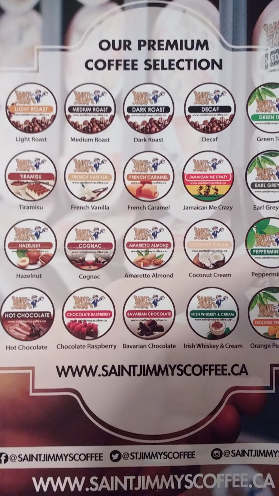 Saint Jimmys Coffee Services | 17 Worthington Ave, Brampton, ON L7A 2Y7, Canada