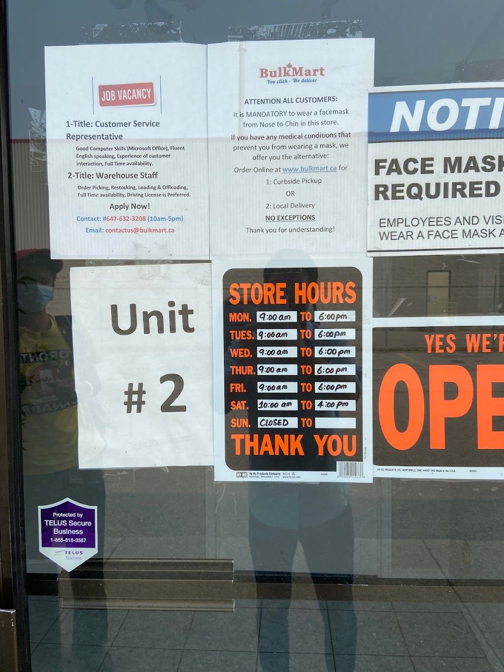 BulkMart | 6198 Netherhart Rd Unit No.2, Mississauga, ON L5T 2G7, Canada | Phone: (416) 362-5900
