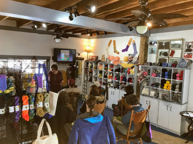 Sheep to Shawl Knitting Studio & Store Vermont | 315 Elm St, Barton, VT 05822, USA | Phone: (802) 731-1091