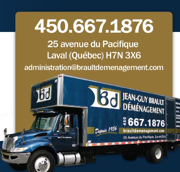 Brault Déménagement | 25 Avenue du Pacifique, Laval, QC H7N 3X6, Canada | Phone: (450) 667-1876