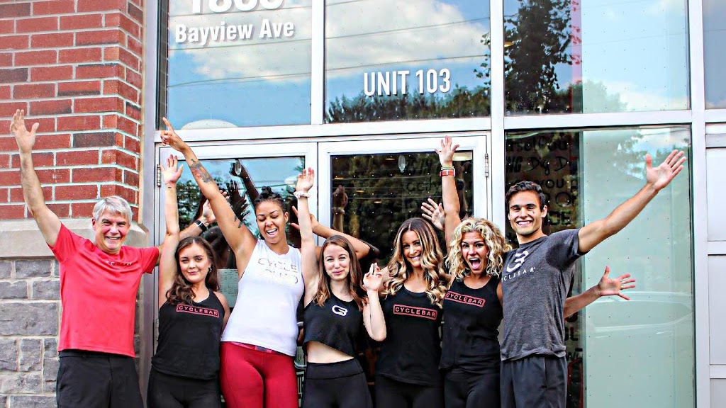 CYCLEBAR | 1866 Bayview Ave Suite 103, Toronto, ON M4G 0C3, Canada | Phone: (416) 482-0004
