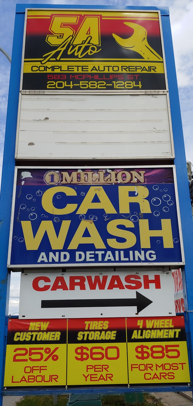 5A Auto | 583 McPhillips St, Winnipeg, MB R2X 2H1, Canada | Phone: (204) 582-1284