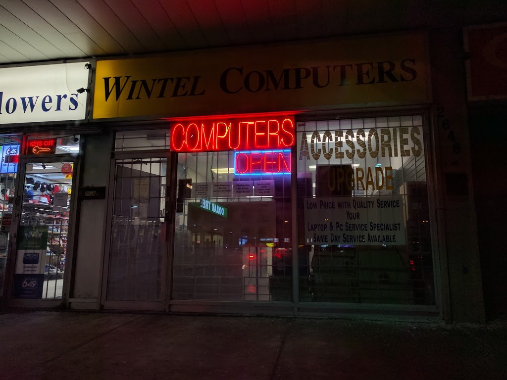 Wintel Computers | 2646A Eglinton Ave E, Scarborough, ON M1K 2S3, Canada | Phone: (416) 266-6066