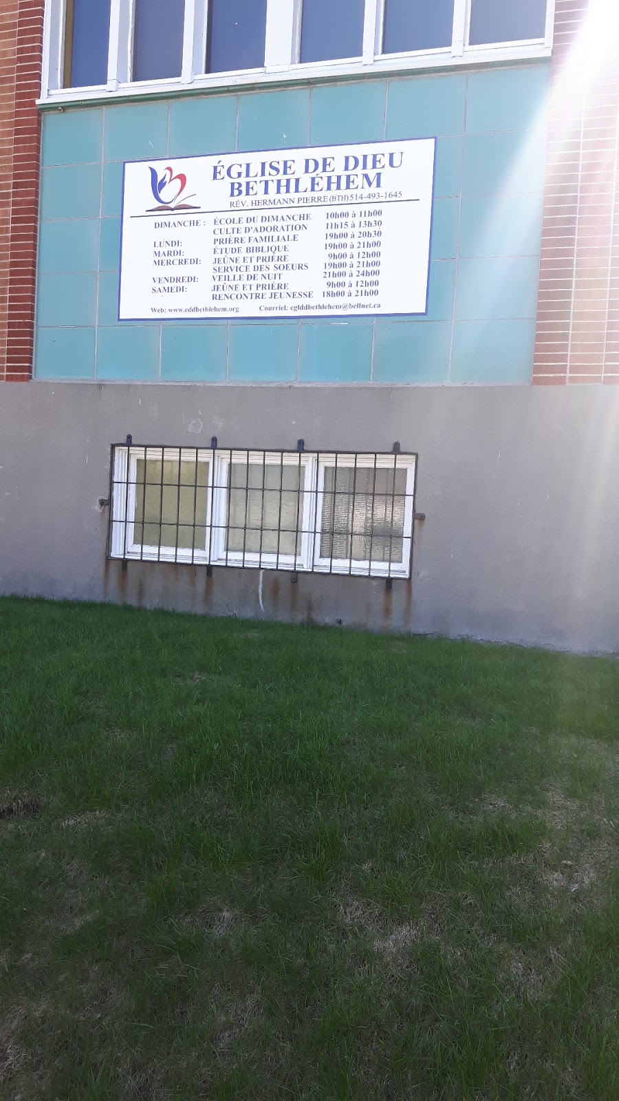 Église de Dieu Bethléhem | 3030 Rue Baldwin, Montréal, QC H1L 5B7, Canada | Phone: (514) 493-1645