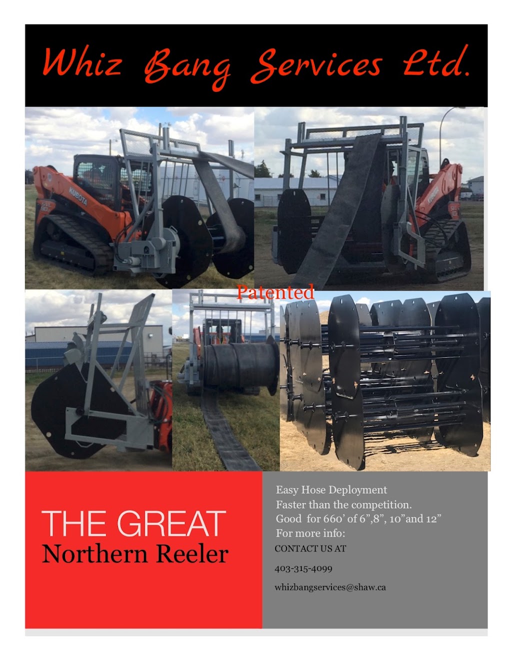 Whiz Bang Services Ltd. | Box4051, Taber, AB T1G 2C6, Canada | Phone: (403) 315-4099