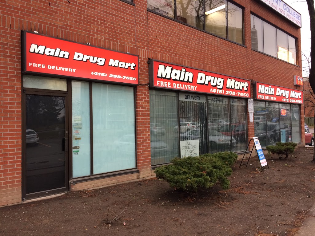 Main Drug Mart | 1711 McCowan Rd suite 100, Scarborough, ON M1S 2Y3, Canada | Phone: (416) 298-7656